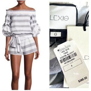 Alexis NWT Cold Shoulder Romper